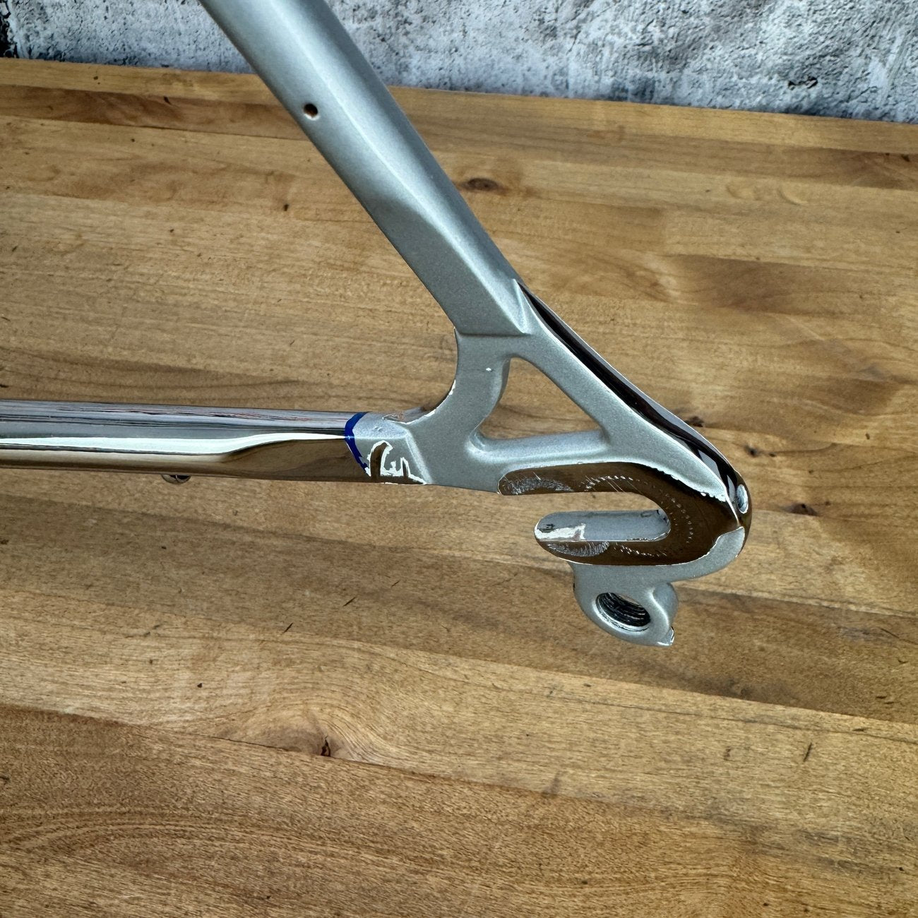 De Rosa Professional SLX 56x56cm Columbus Steel Silver Frameset