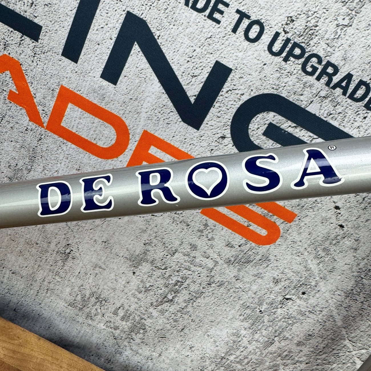De Rosa Professional SLX 56x56cm Columbus Steel Silver Frameset 700c 2982g