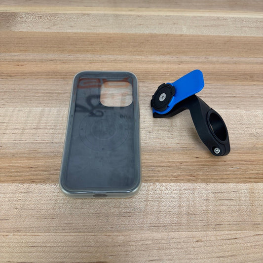 Mint! Quad Lock Phone Case For Iphone 15 Pro bike handlebar mount 121g
