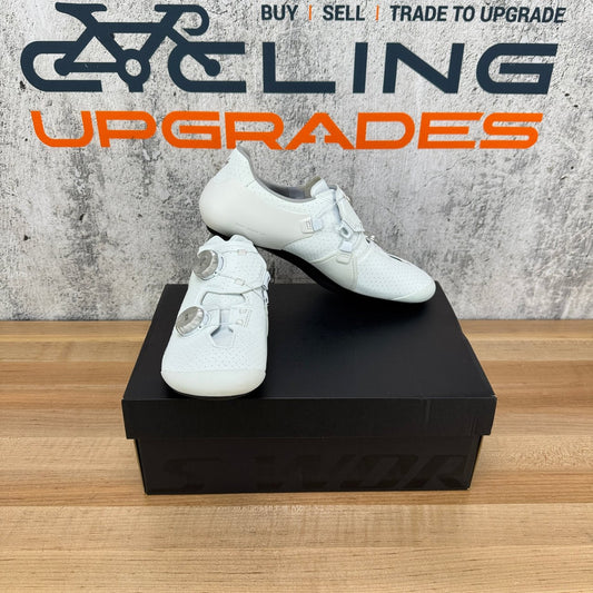 Mint! Specialized S-Works Ares 2  EU 40.5 White 3-Bolt Cycling Shoes BOA