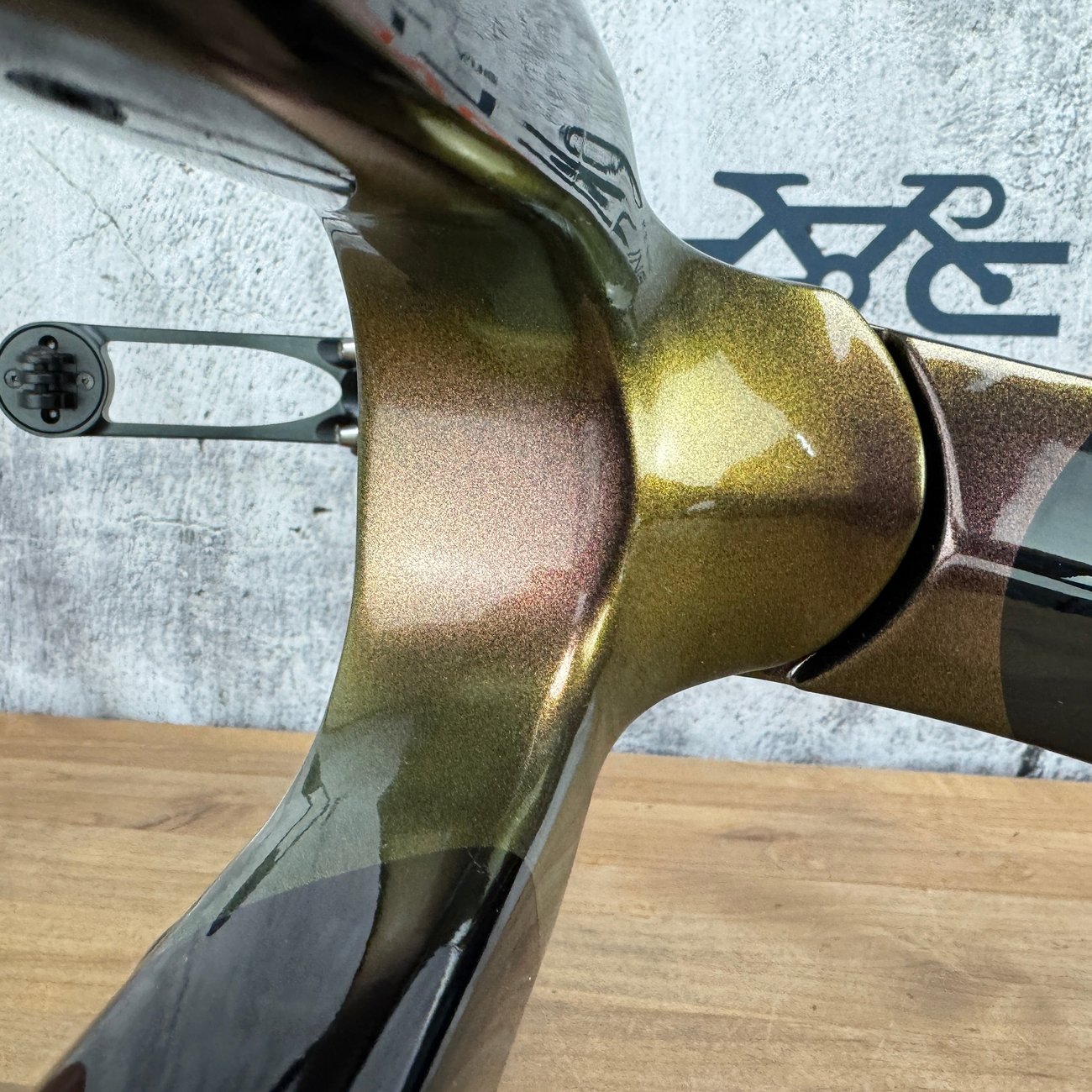 Mint! Basso Palta II Medium Carbon Gravel Disc Frameset 700c Gold Bum 2729g