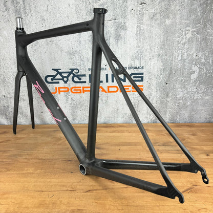 Mint! Berk Composites Allroad 55cm Rim Brake Carbon Frameset 700c 1551g