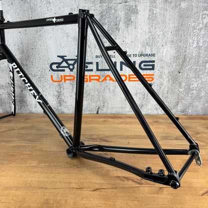Mint! 2019 Ritchey Swiss Cross Large (56.2cm TT) Steel CX Gravel Disc Frameset 700c