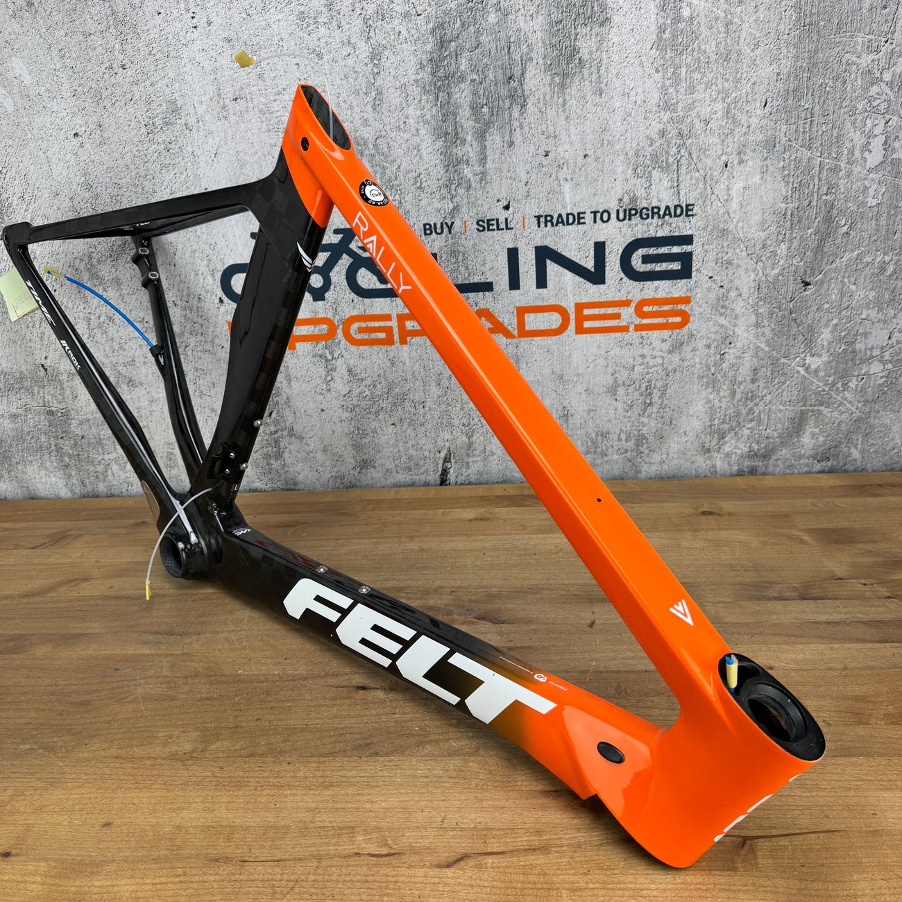 New! 2020 Felt AR Advanced Team Rally 56cm Carbon Disc Frame Only 700c Orange