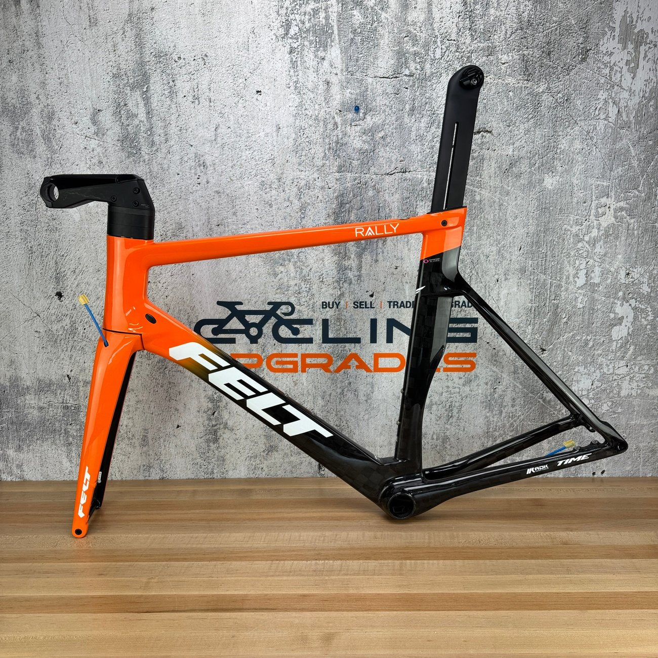 New! 2020 Felt AR Advanced Team Rally 58cm Carbon Disc Frameset 700c Orange