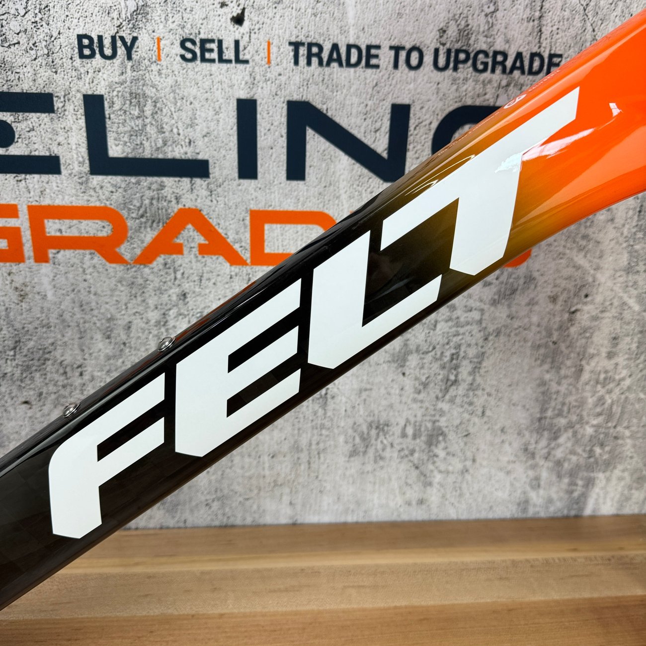New! 2020 Felt AR Advanced Team Rally 58cm Carbon Disc Frameset 700c Orange