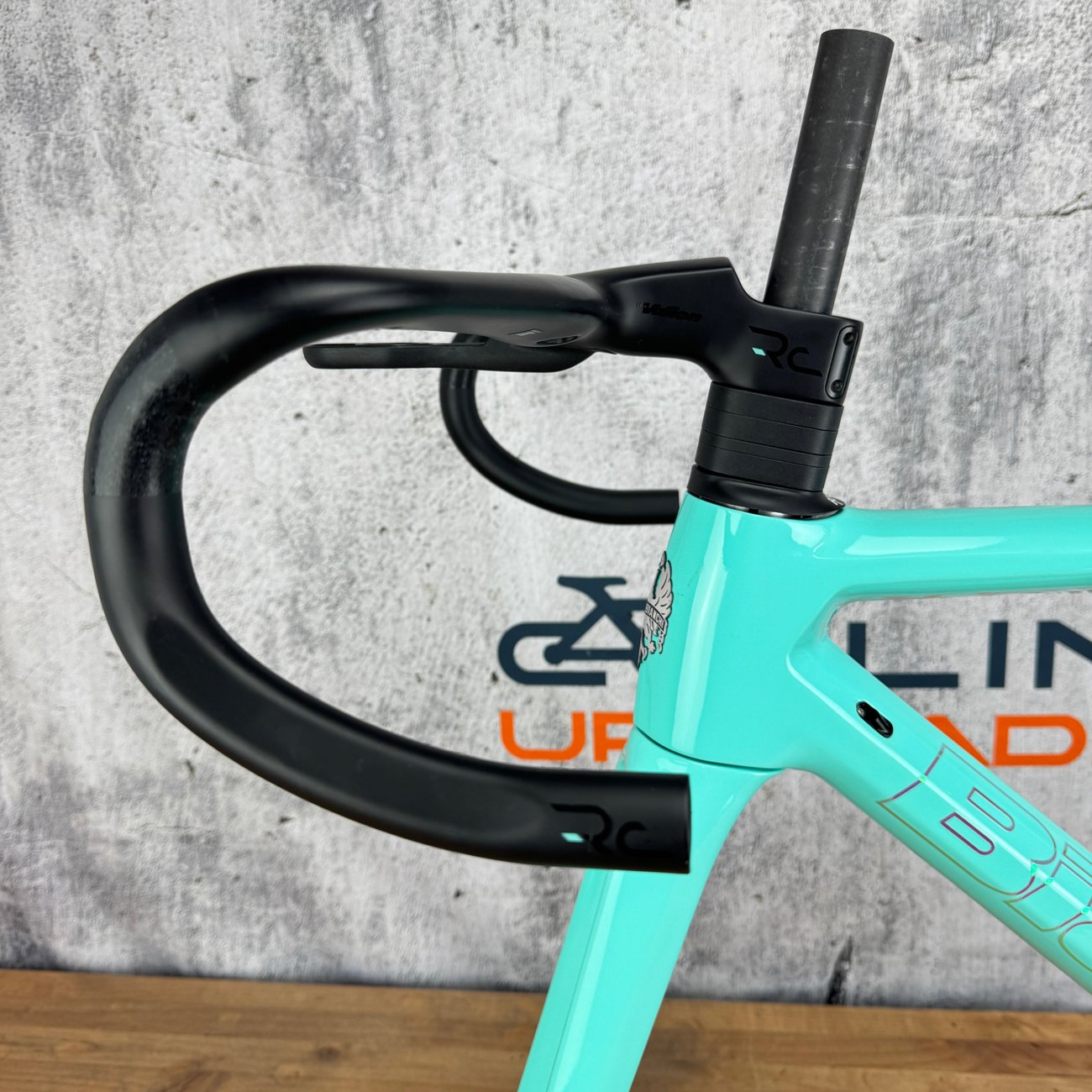 New! 2023 Bianchi Specialissima CV 50cm Carbon Disc Frameset 700c Celeste 1903g