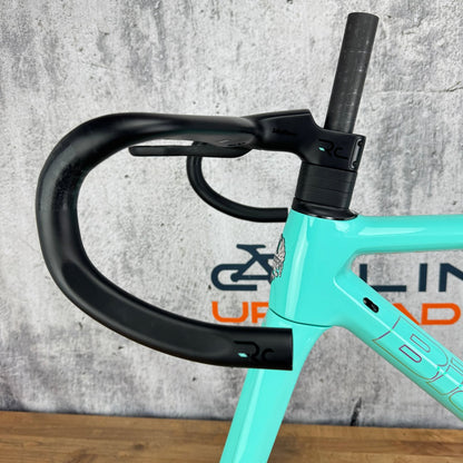 New! 2023 Bianchi Specialissima CV 50cm Carbon Disc Frameset 700c Celeste 1903g