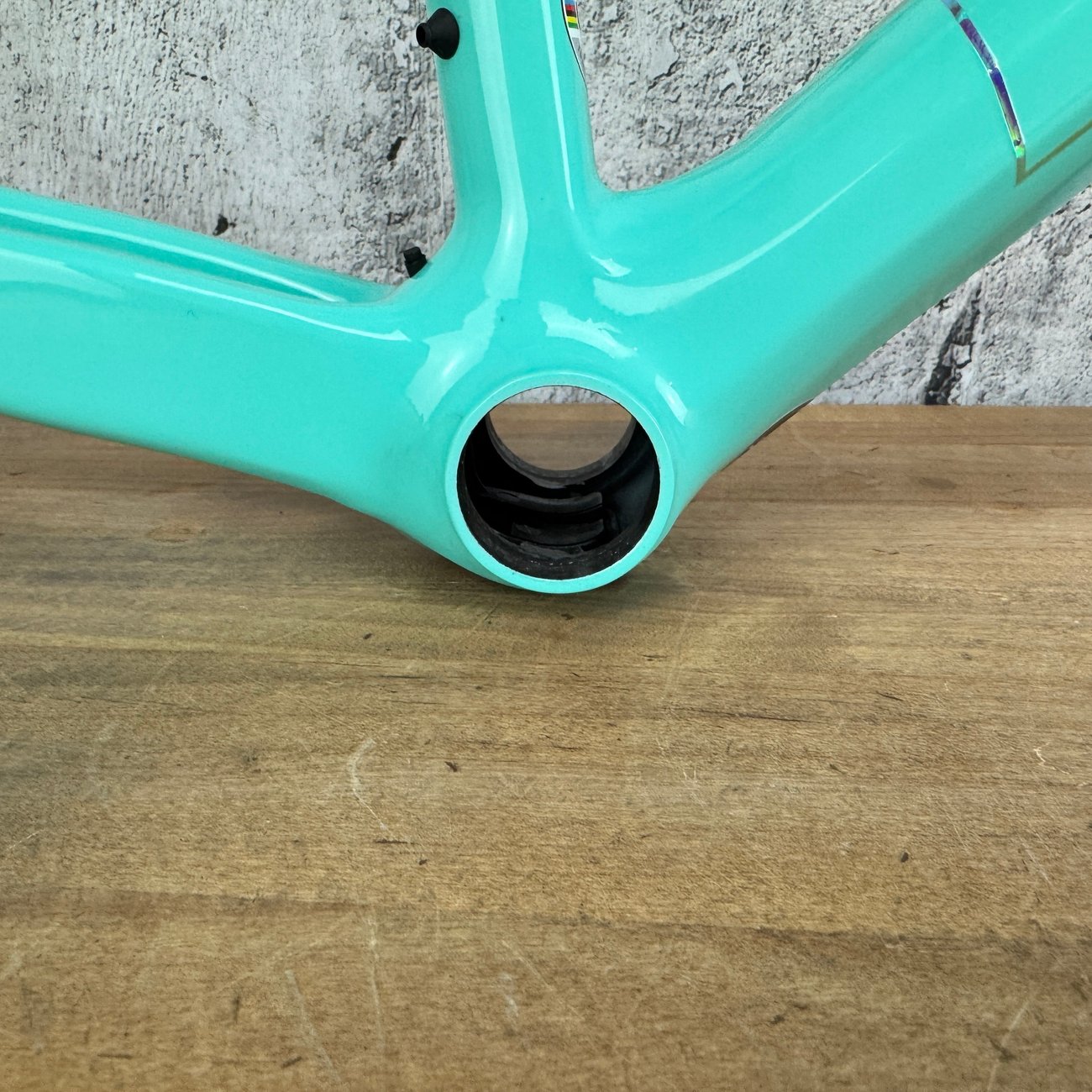 New! 2023 Bianchi Specialissima CV 50cm Carbon Disc Frameset 700c Celeste 1903g