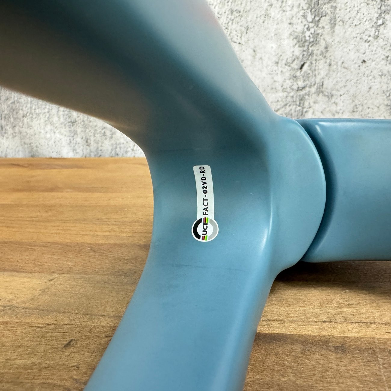 New! 2023 Factor O2 VAM 54cm Carbon Disc Frameset 700c Ornate Azure 1340g