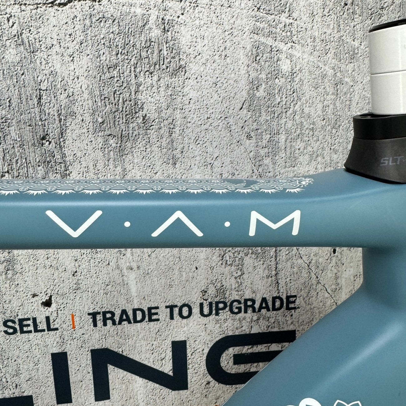 New! 2023 Factor O2 VAM 54cm Carbon Disc Frameset 700c Ornate Azure 1340g