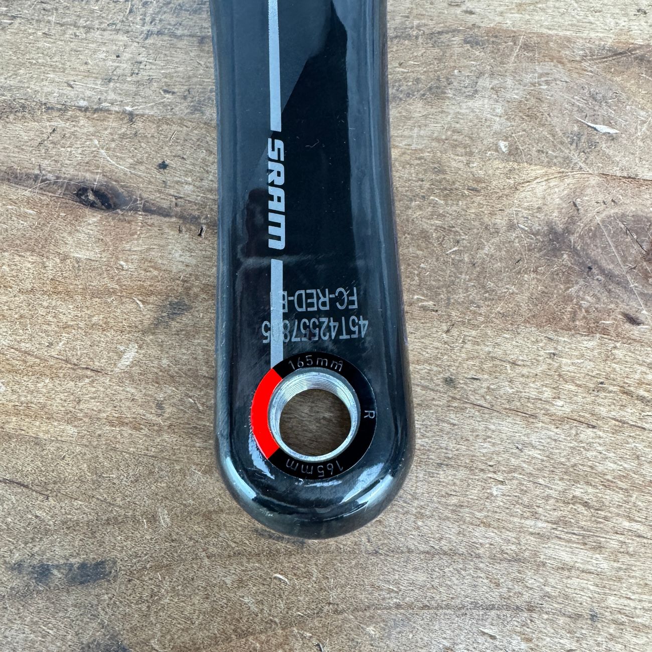 New! SRAM Red AXS E1 165mm DUB SL 29mm Carbon Crankset Crank Arms