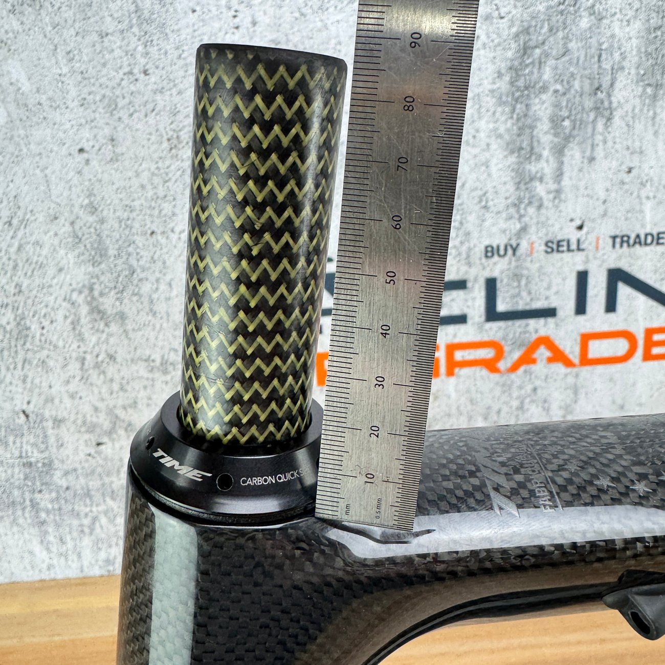 New! 2024 Time Alpe D'Huez 21 XS (53cm TT) Rim Brake Carbon Frameset 700c 1482g