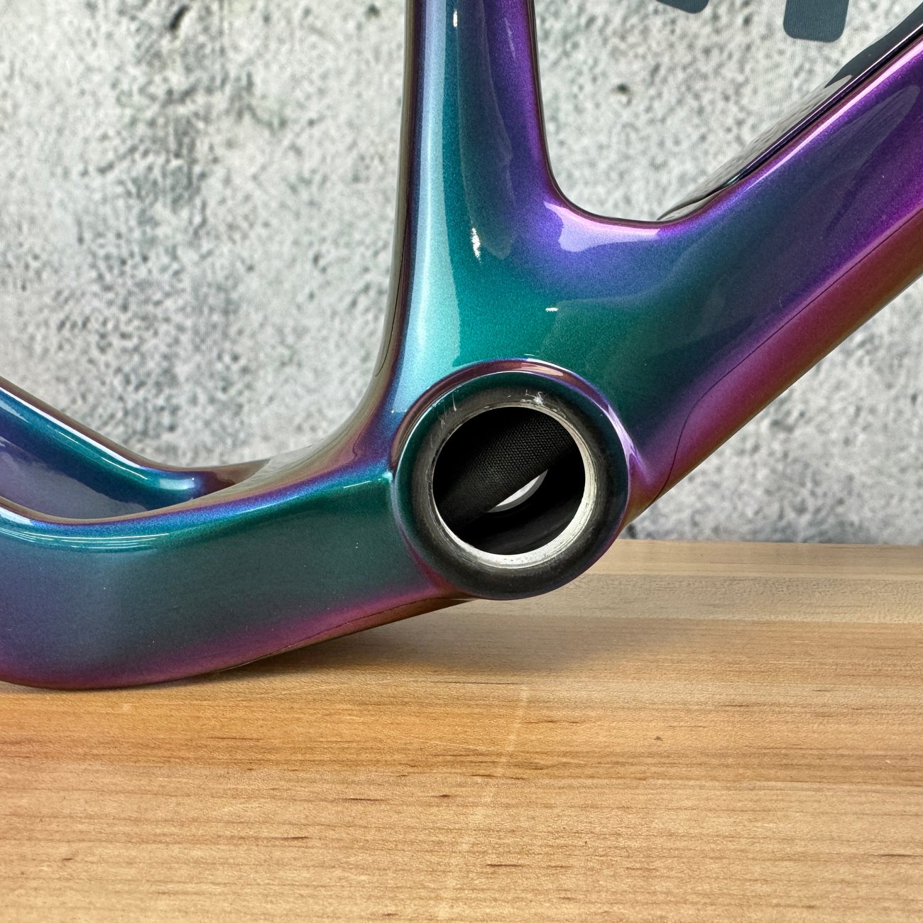 New! 2025 Allied Able FS09 Harlequin Purple to Green 54cm Carbon Disc Frameset