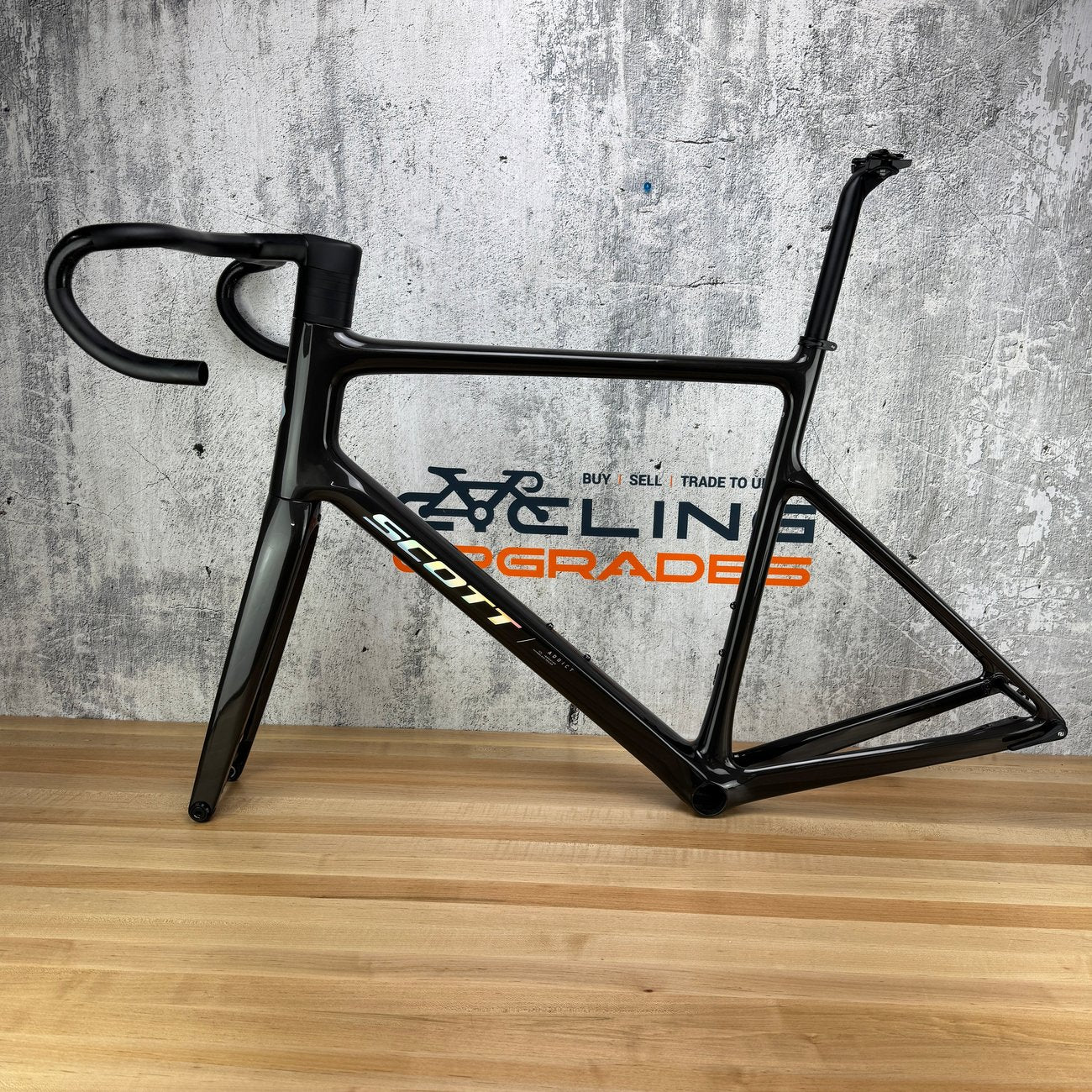 New! 2025 Scott Addict 10 61cm Carbon Disc Brake Frameset 700c w/ Creston IC SL