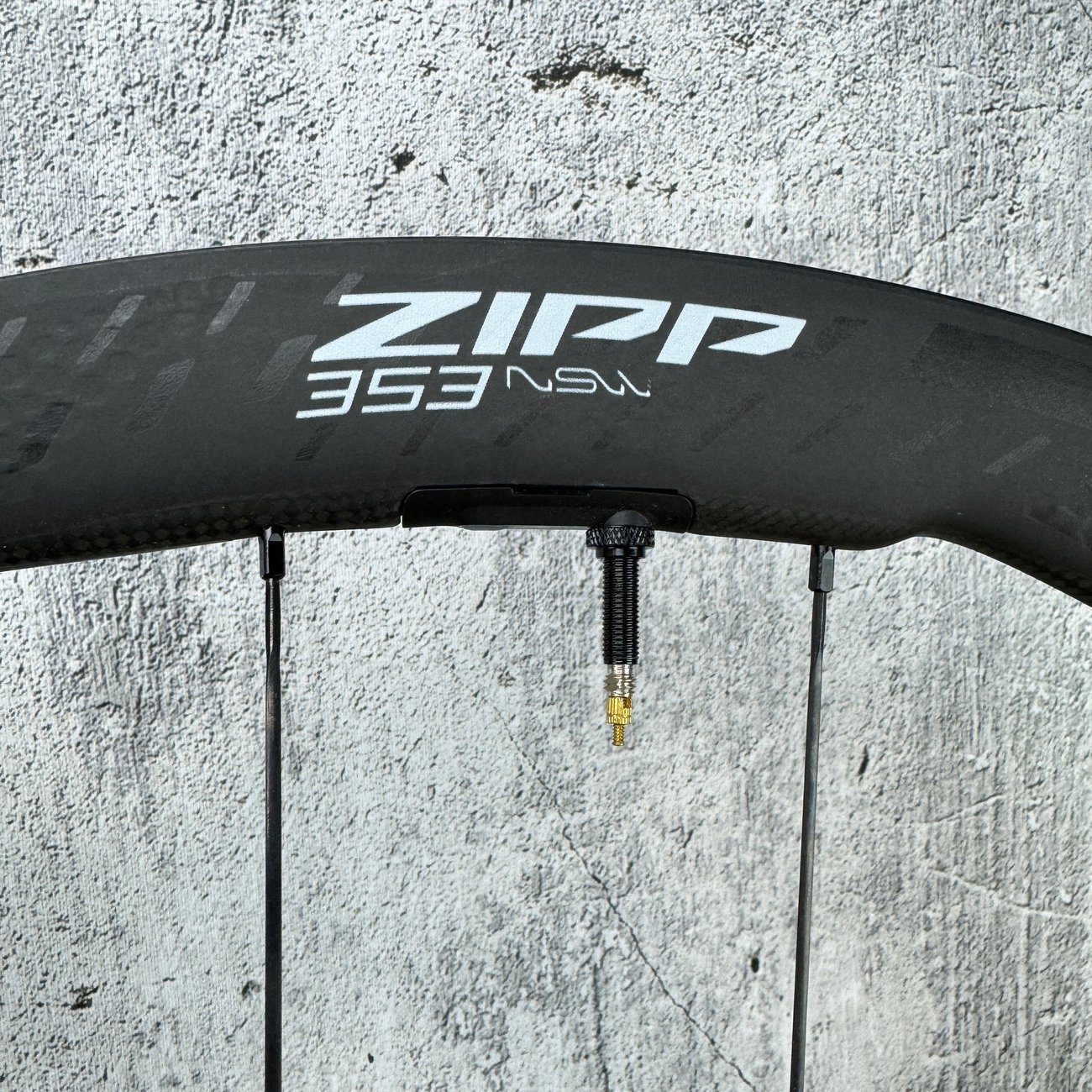 New! 2025 Zipp 353 NSW ZR1 SL Ceramic AXS Carbon Wheelset 1318g MSRP $4300