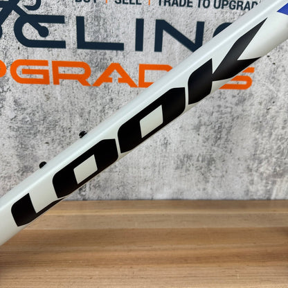 New! 2026 Look 795 Blade RS Team Ionic Platinum White Medium Carbon Frameset