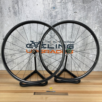 New! 825g! Custom Lightbicycle AR25 Extralite Carbon Spokes Disc Wheelset