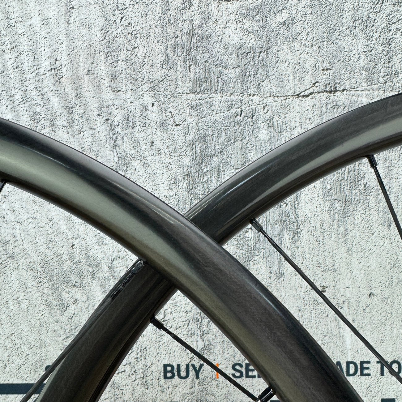 New! 825g! Custom Lightbicycle AR25 Extralite Carbon Spokes Disc Wheelset