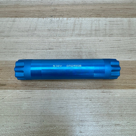 New! 5DEV (139mm) 29mm (DUB) SuperBoost+ Blue Crankset Spinde