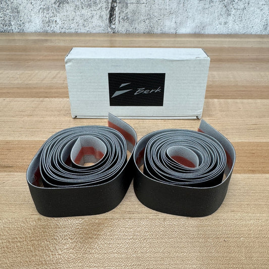 New! Berk Black Textured Handlebar Tape Bar Tape Set