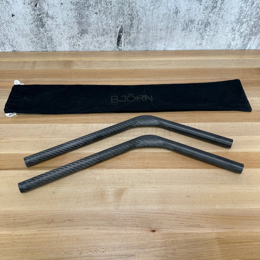 New! Bjorn Veterog Carbon TT/Triathlon Aero Bar Handlebar Extensions 130g