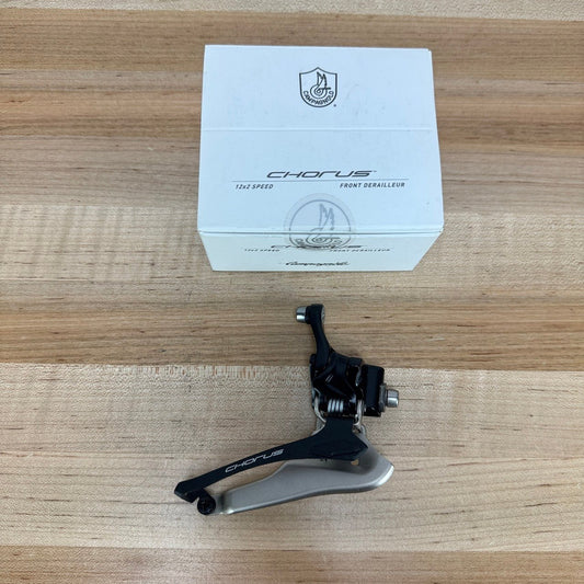 New! Campagnolo FD20-CH12B Chorus 12 Speed Braze-On Mechanical Front Derailleur