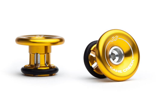 New! Cane Creek EE Bar Keep Bar End Plug Pair Gold 12g BAH0007