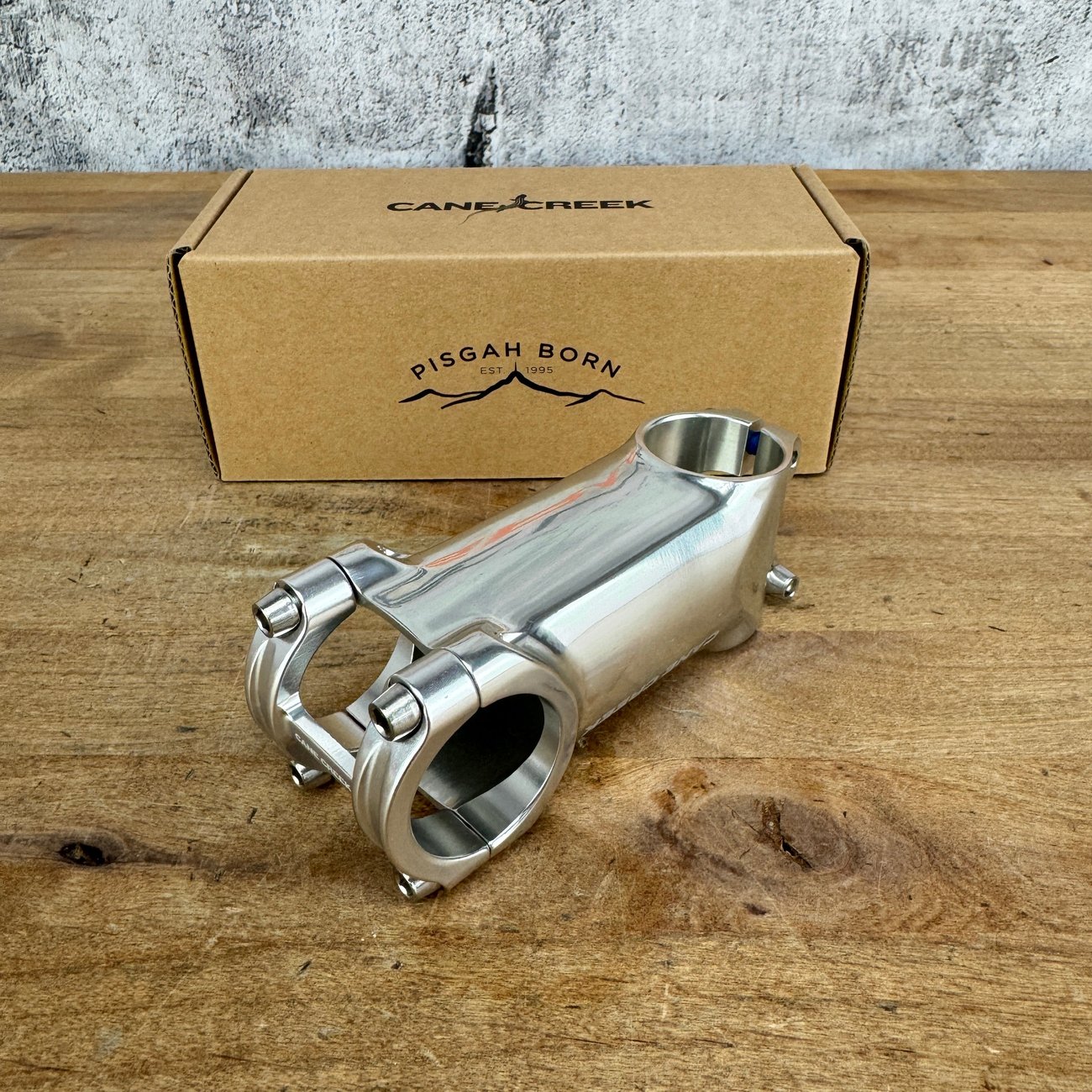 New! Cane Creek GXC Polished Silver Lightweight Alloy Bike Stem - Various Lengths