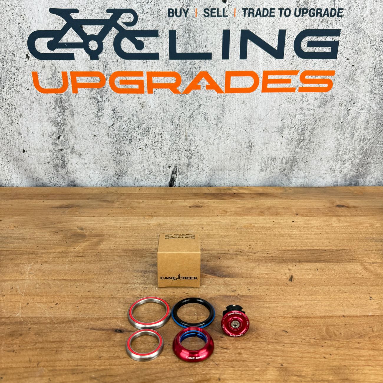 New! Cane Creek Hellbender 70 1 1/8" Steerer IS41/28.6/H9 BAA1188 Red Headset