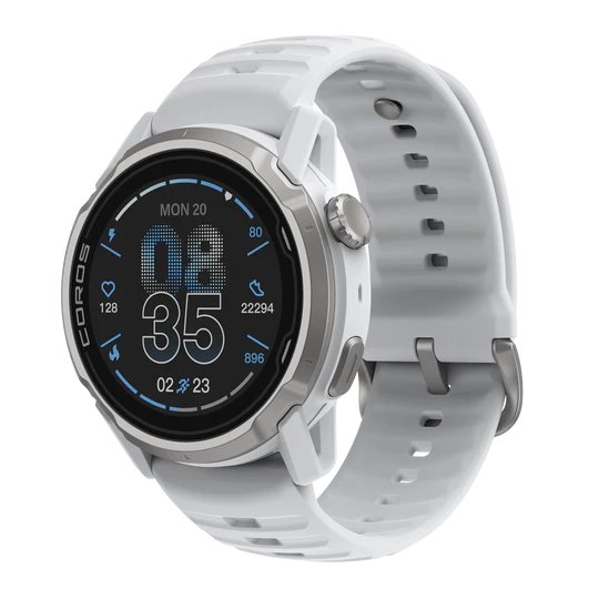 New! Coros Apex 4 42mm GPS Sport Watch White Silicon