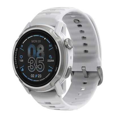 New! Coros Apex 4 42mm GPS Sport Watch White Silicon
