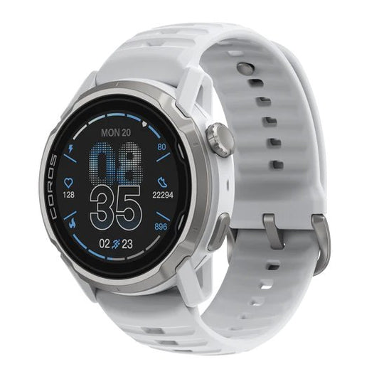 New! Coros Apex 4 42mm GPS Sport Watch White Silicon