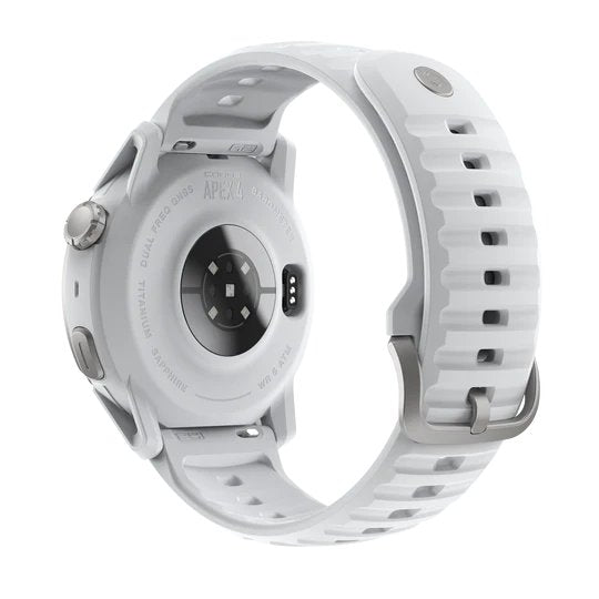 New! Coros Apex 4 42mm GPS Sport Watch White Silicon