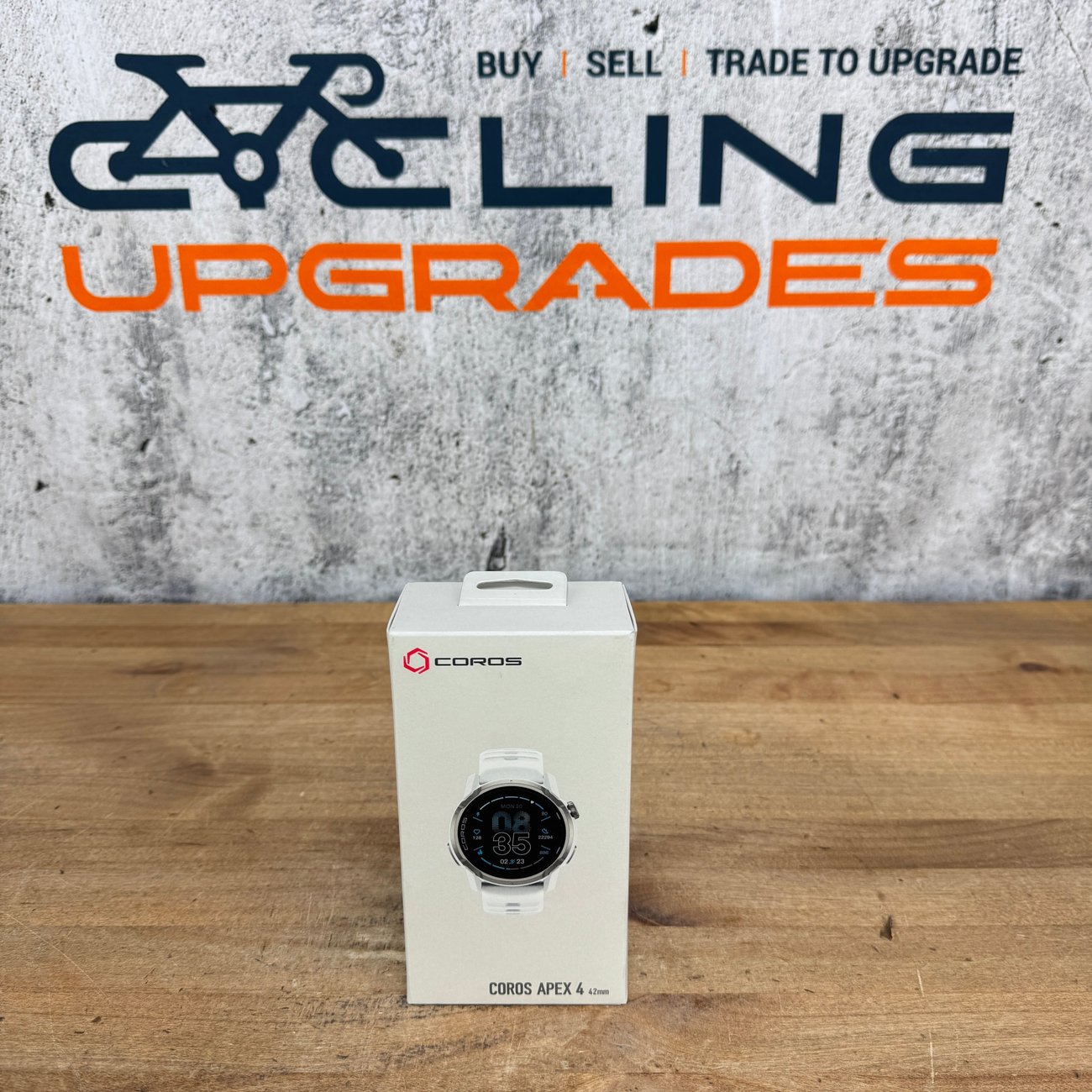 New! Coros Apex 4 42mm GPS Sport Watch White Silicon