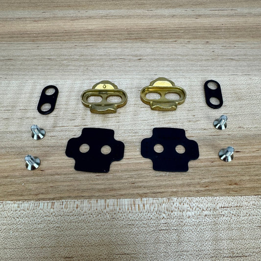 New! Crankbrothers Standard Release 6º Float Pedal Cleat Kit
