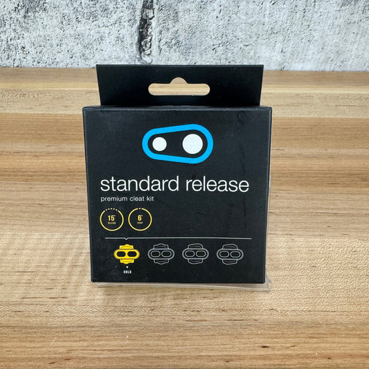 New! Crankbrothers Standard Release 6º Float Pedal Cleat Kit