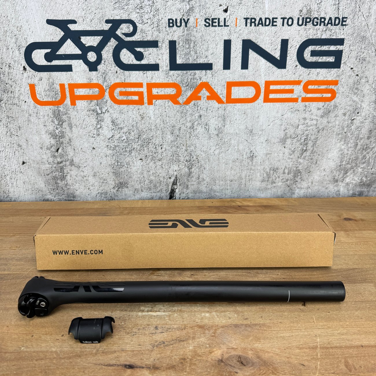 New! Enve Twin-Bolt 27.2mm Round Carbon Bike Seatpost 300/400mm Offset Options