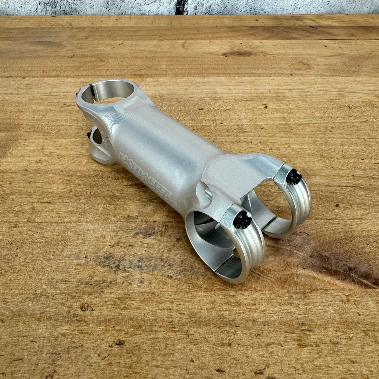 New! Extralite HyperStem 100mm ±6 Degree Silver Limited Edition Bike Stem 78g