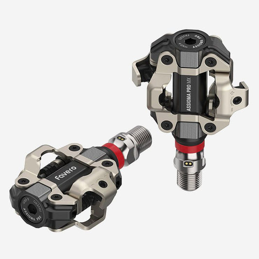 New! Favero Assioma Pro MX-2 Dual Sided Power Meter Mountain Bike Pedals 391g
