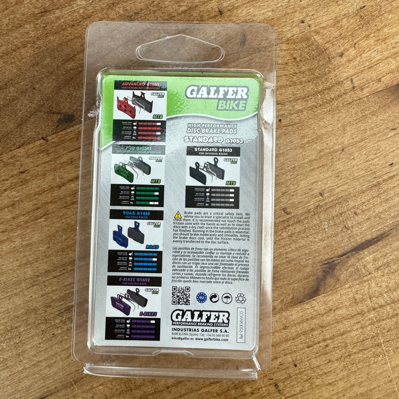 New! Galfer Standard Compound Disc Brake Pads for Shimano Dura-Ace/Ultegra/XTR