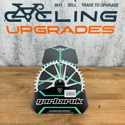 New! Garbaruk 1x 44t Direct Mount Road/Gravel Silver Bike Chainring 85g