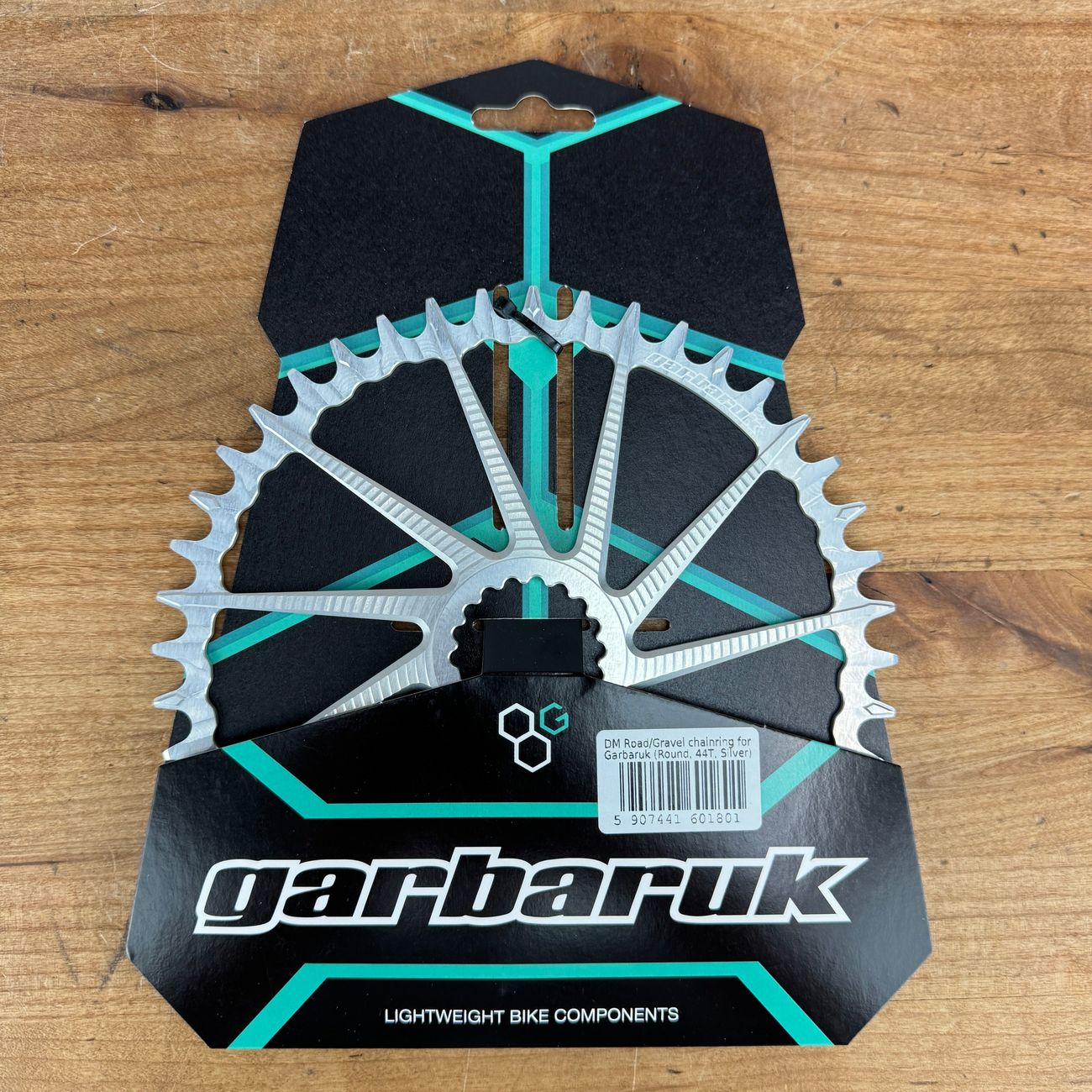 New! Garbaruk 1x 44t Direct Mount Road/Gravel Silver Bike Chainring 85g