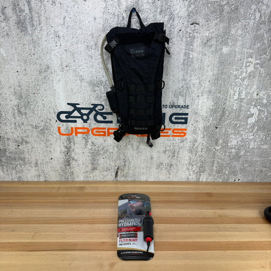 New! Geigerrig Rigger 2 Liter Pressurized Hydration Pack MSRP $120
