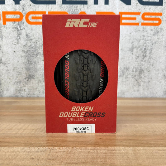 New! IRC Boken Doublecross 700c x 38mm Tubeless Gravel Bike Single Tire