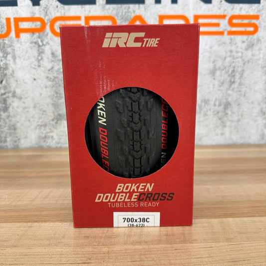 New! IRC Boken Doublecross 700c x 38mm Tubeless Gravel Bike Single Tire