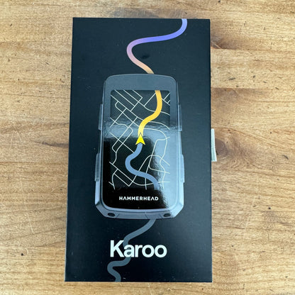 New! Karoo (3rd Gen) Hammerhead GPS Unit Cycling Bike Computer MSRP $525