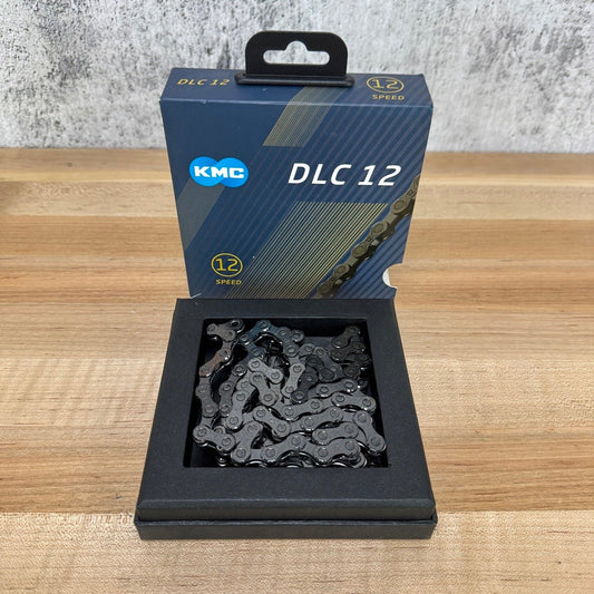 New! KMC DLC 12  Black 12-Speed 126 Links Bike Chain