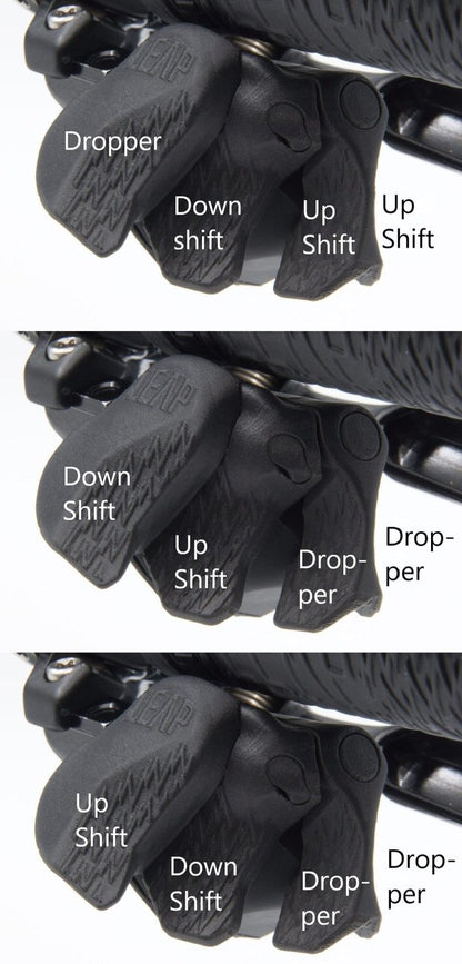 New! Leap Components Quadshift Sram Wireless AXS MTB 4-in-1 Shifter Ready to Mount