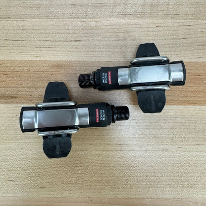 Low Mile! Look S-Track Carbon Titanium Clipless MTB/Gravel Bike Pedals 230g